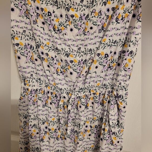 Old Navy purple floral jumpsuit - Picture 3 of 5